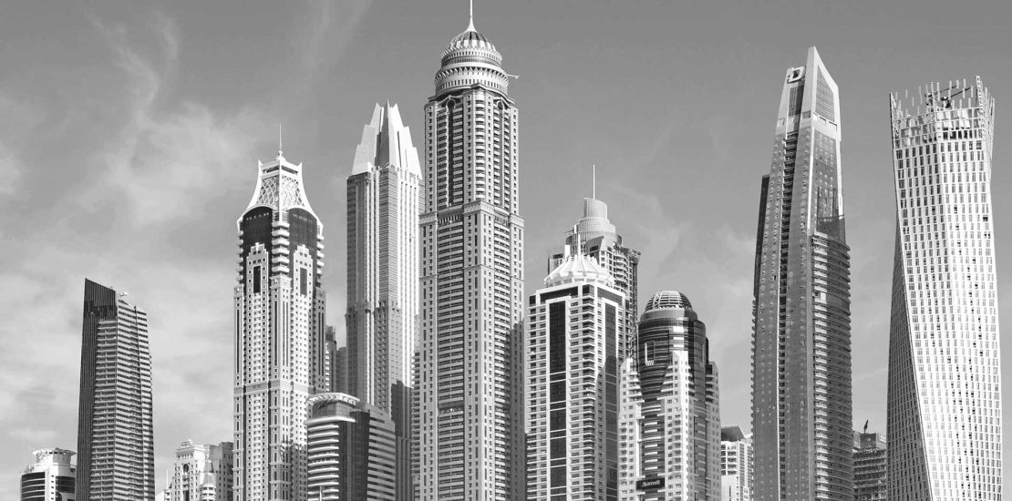 dubai skyline, dubai marina