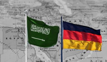 saudi arabia -german-flag